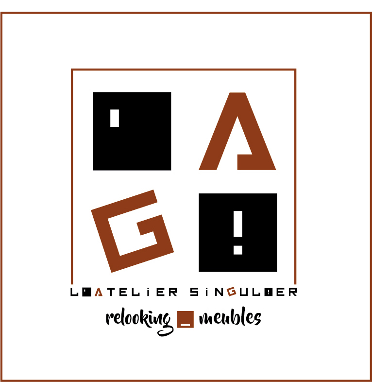 Logo relooking de meubles, l'atelier singulier Bordeaux, gironde